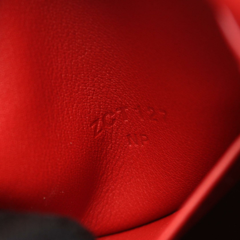 HERMES Lindy Mini Verso 單肩包 Z Swift 皮革 Rouge coeur 二手女款 SHW-4