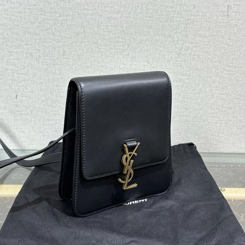 YSL KAIA黑金肩背斜背包 16.5*18*5 98新 配件塵袋-1