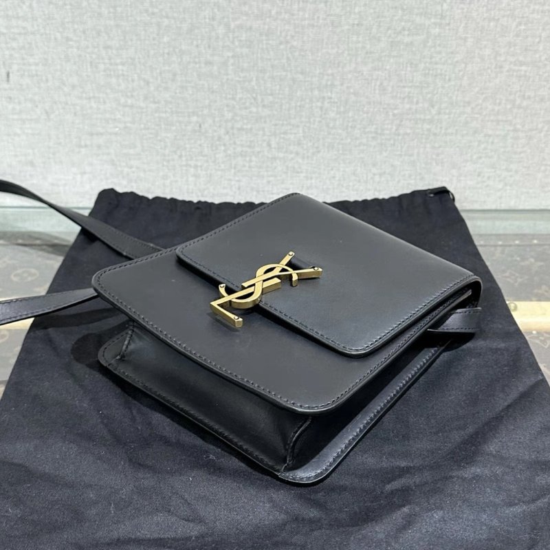 YSL KAIA黑金肩背斜背包 16.5*18*5 98新 配件塵袋-4