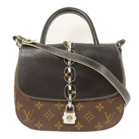 LOUIS VUITTON Monogram Chain It 銀扣手挽肩背兩用袋