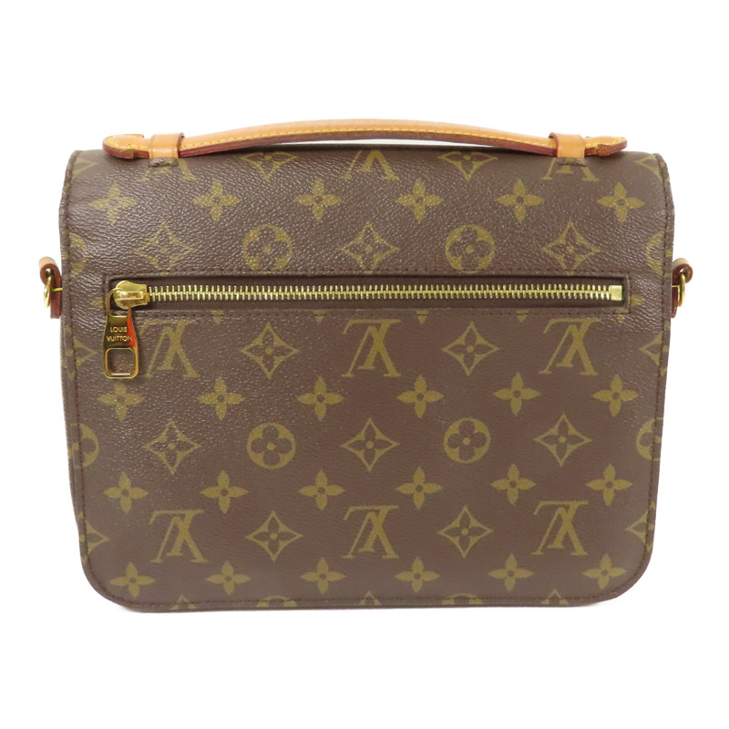 LOUIS VUITTON Monogram Pochette Metis MM金扣手挽肩背兩用袋-1
