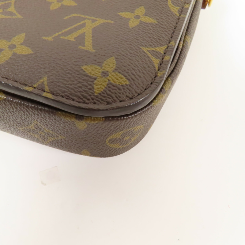 LOUIS VUITTON Monogram Pochette Metis MM金扣手挽肩背兩用袋-7