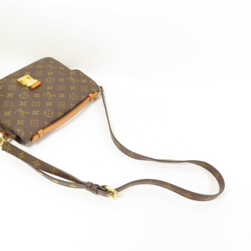 LOUIS VUITTON Monogram Pochette Metis MM金扣手挽肩背兩用袋-8
