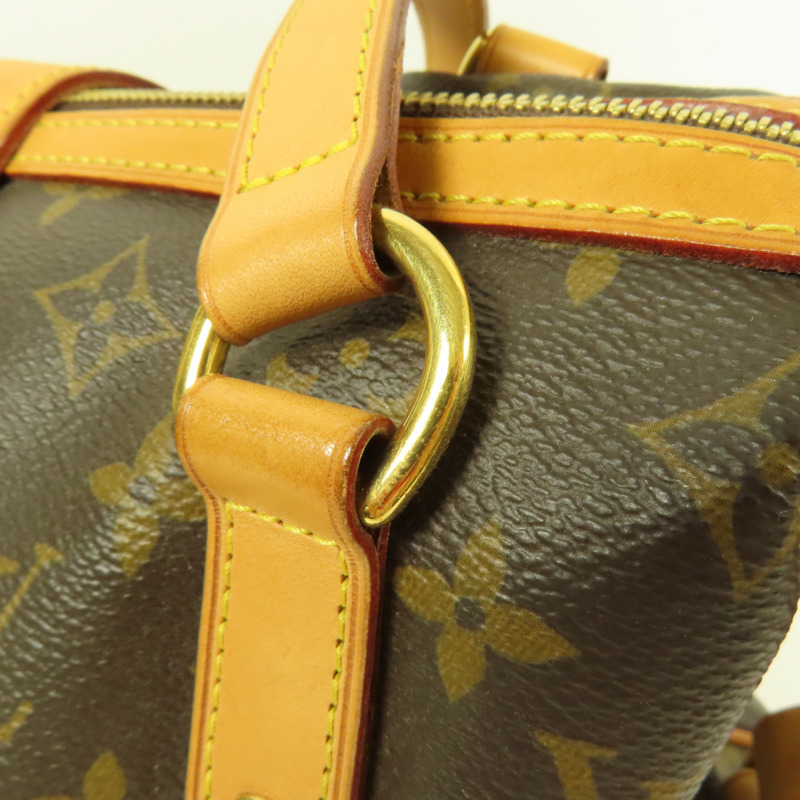 LOUIS VUITTON Monogram Stresa PM金扣肩背袋棕色-12