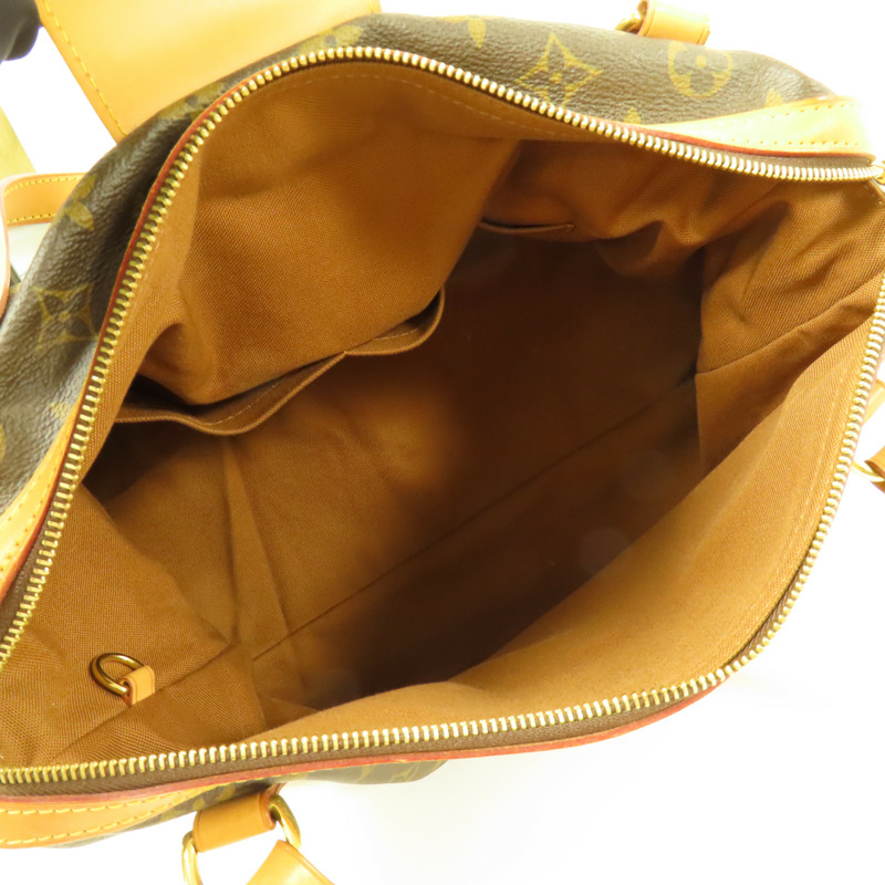 LOUIS VUITTON Monogram Stresa PM金扣肩背袋棕色-13