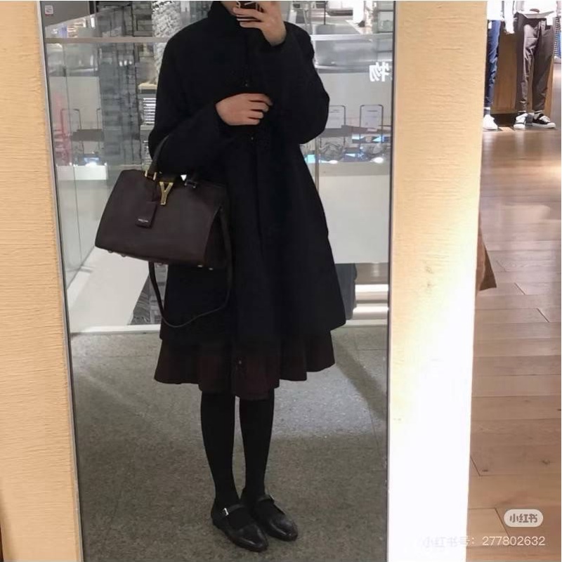 Yves Saint Laurent YSL 聖羅蘭 棕色 咖啡 Cabas Chy 手提包 肩背包 斜背包 公事包-2
