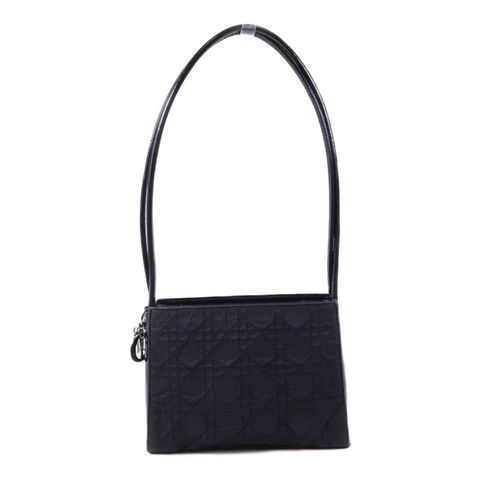Dior 帆布Shoulder Bag銀扣肩背袋