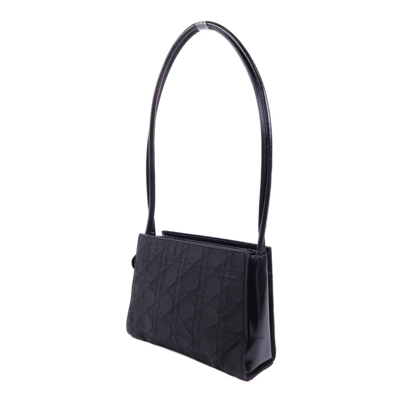 Dior 帆布Shoulder Bag銀扣肩背袋-1