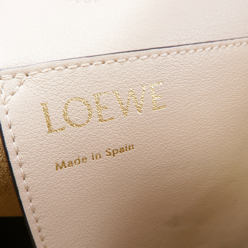 LOEWE 牛皮皮革2way Shoulder Bag手挽肩背兩用袋-10