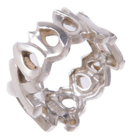 TIFFANY＆CO 925純銀Silver Ring戒指US#5.75