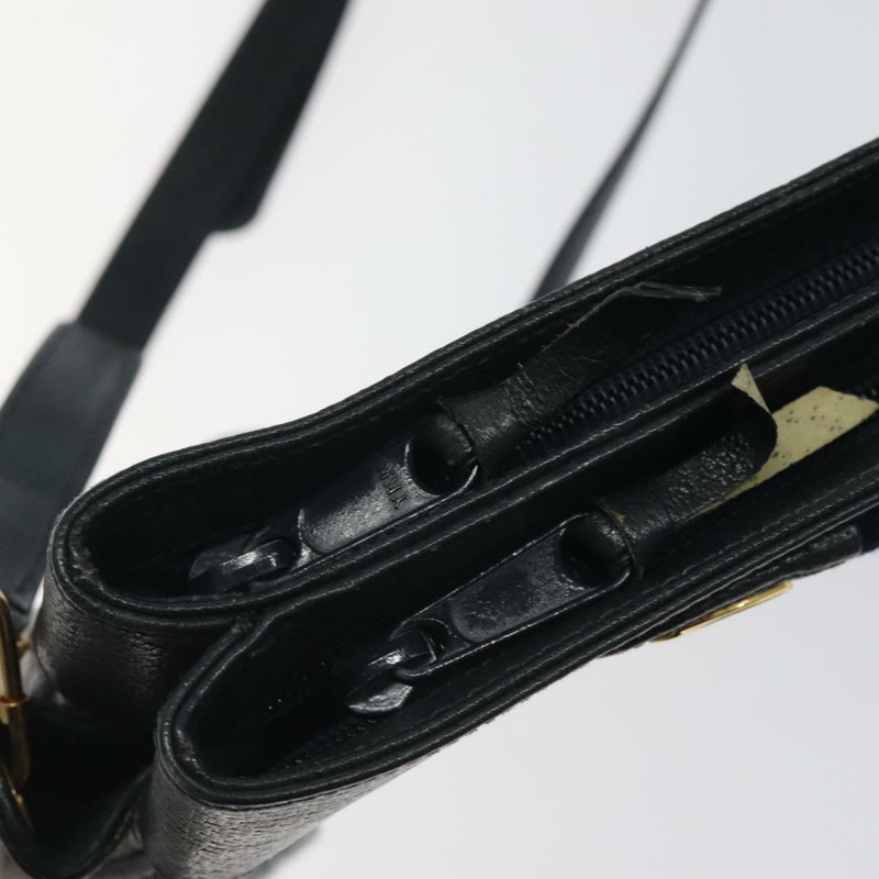 【日本直送】GUCCI GG Supreme Sherry Line 單肩包 PVC 海軍藍/金色 96 02 035 正品 MY260-14