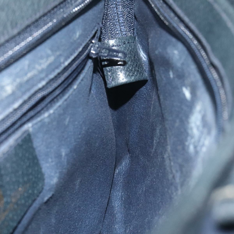 【日本直送】GUCCI GG Supreme Sherry Line 單肩包 PVC 海軍藍/金色 96 02 035 正品 MY260-17