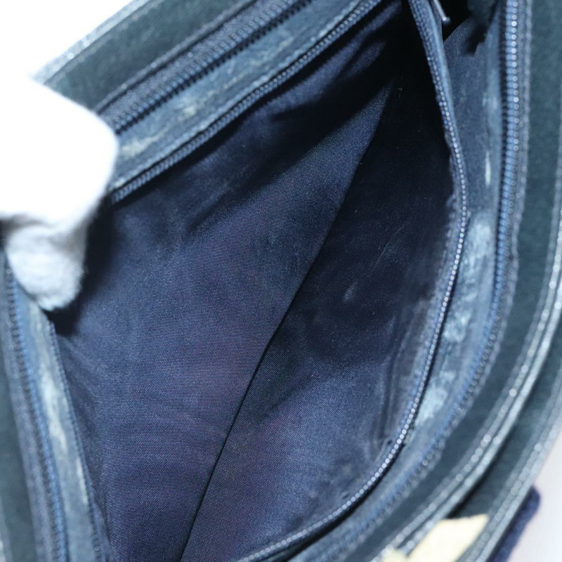 【日本直送】GUCCI GG Supreme Sherry Line 單肩包 PVC 海軍藍/金色 96 02 035 正品 MY260-19