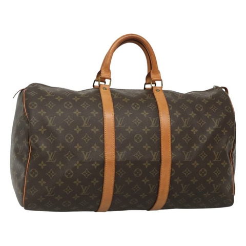 路易威登 Monogram Keepall 50 波士頓包 復古 M41426 LV 授權 MY454