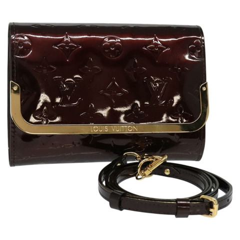 路易威登 Monogram Vernis Rossmore PM 包 Amarante M91546 LV 授權 BD1774