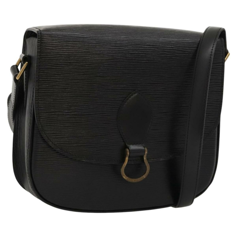 【日本直送】路易威登 Epi Saint Cloud GM 肩背包 黑色 M52192 LV 授權 MX129-0