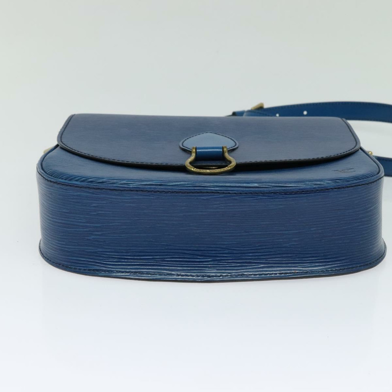 【日本直送】路易威登 Epi Saint Cloud GM 單肩包托萊多藍色 M52195 LV 正品 ep8466-8