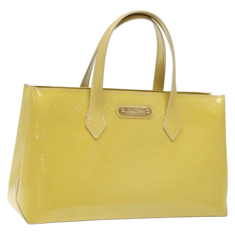 路易威登 Monogram Vernis Wilshire PM 手提包 Broncorail M91452 正品 KD306