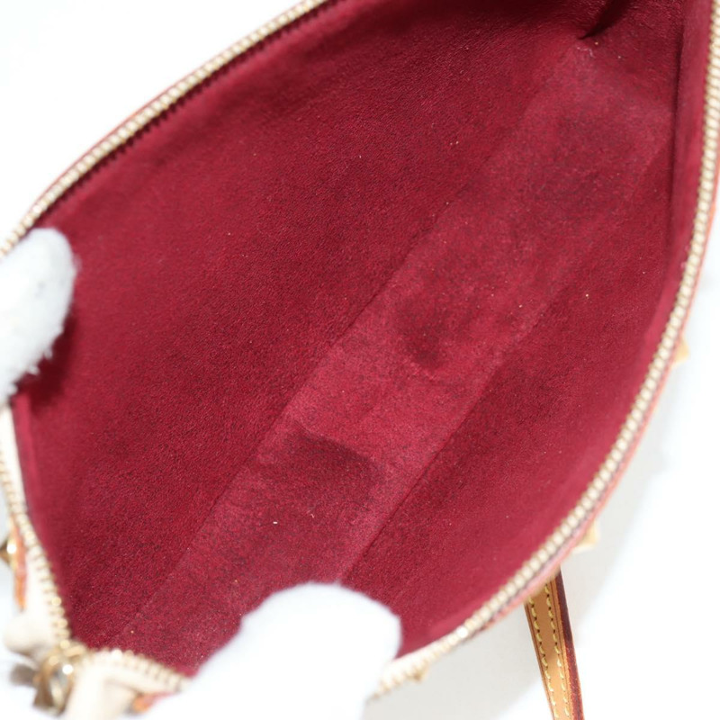 【日本直送】路易威登 Multicolor Pochette Accessoires 手拿包 白色 M92649 Auth 123204V-19