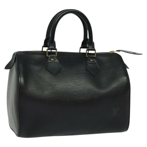 路易威登 Epi Speedy 25 手提包 黑色 M43012 LV 授權 124433