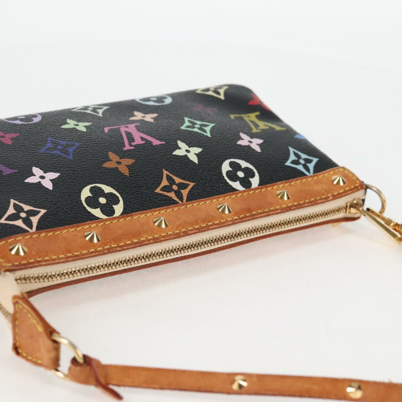 【日本直送】路易威登 Monogram 多色手拿包配件黑色 M92648 正品 120858V-5