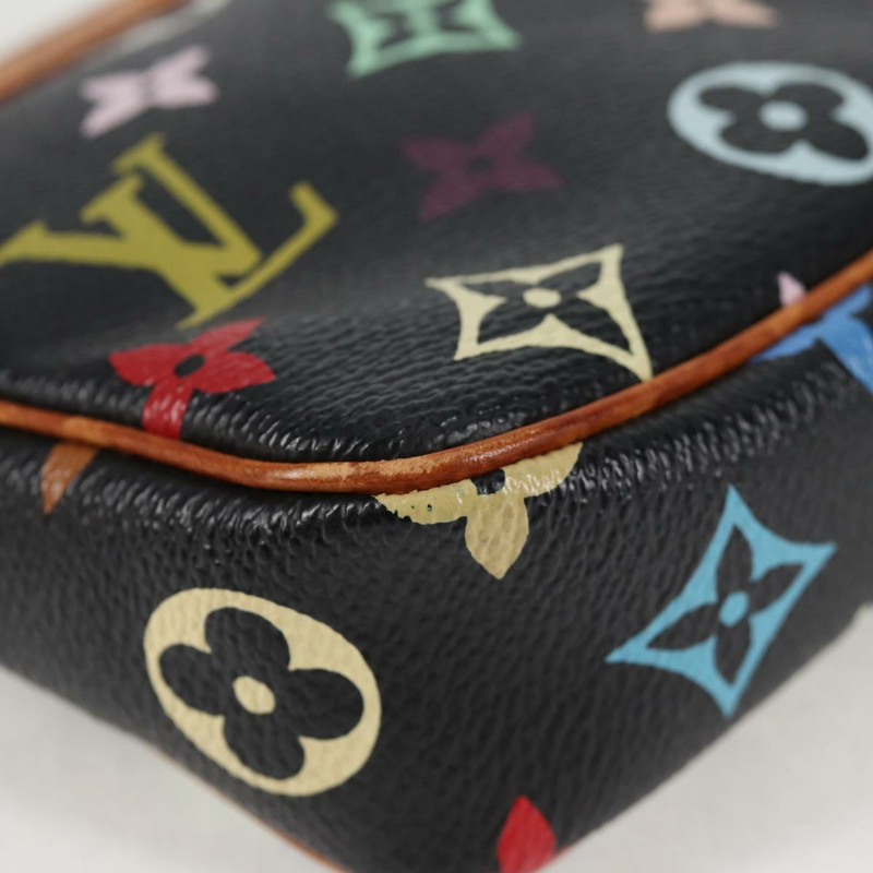 【日本直送】路易威登 Monogram 多色手拿包配件黑色 M92648 正品 120858V-12