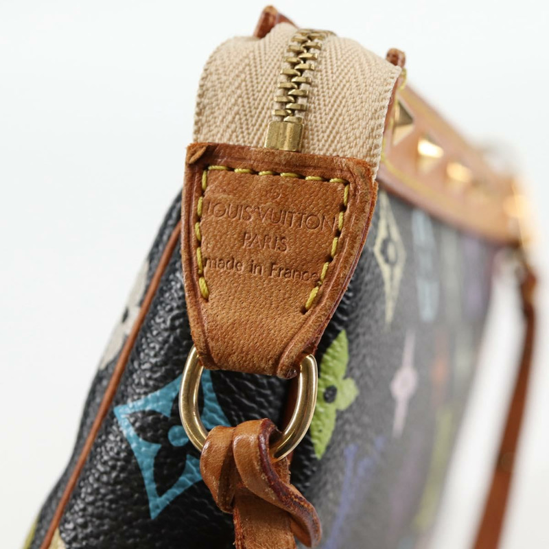 【日本直送】路易威登 Monogram 多色手拿包配件黑色 M92648 正品 120858V-16