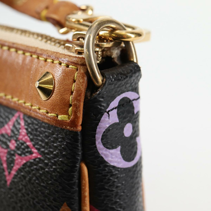 【日本直送】路易威登 Monogram 多色手拿包配件黑色 M92648 正品 120858V-17