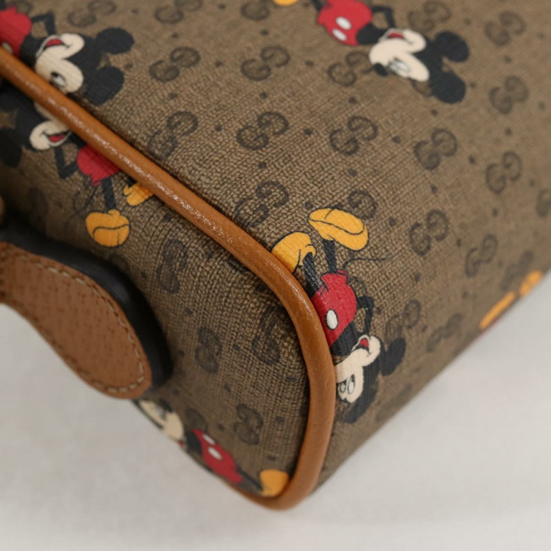 【日本直送】GUCCI 微型 GG Supreme 迪士尼合作包款 PVC 米色 602536 正品 MX490AM-11