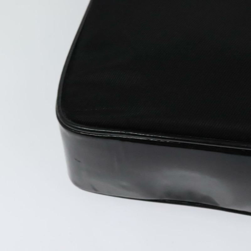 【日本直送】GUCCI 竹節手提包 尼龍 兩用 黑色 銀色 000 2040 0538 正品 SW805-11