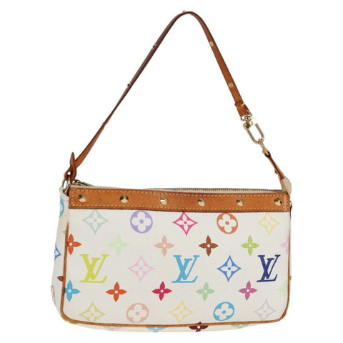 路易威登多色 Pochette Accessoires 手拿包 白色 M92649 正品 126486V