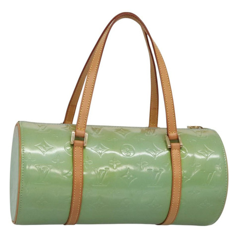 路易威登 Monogram Vernis Bedford 手提包 淡藍色 M91007 LV 授權 BA2603