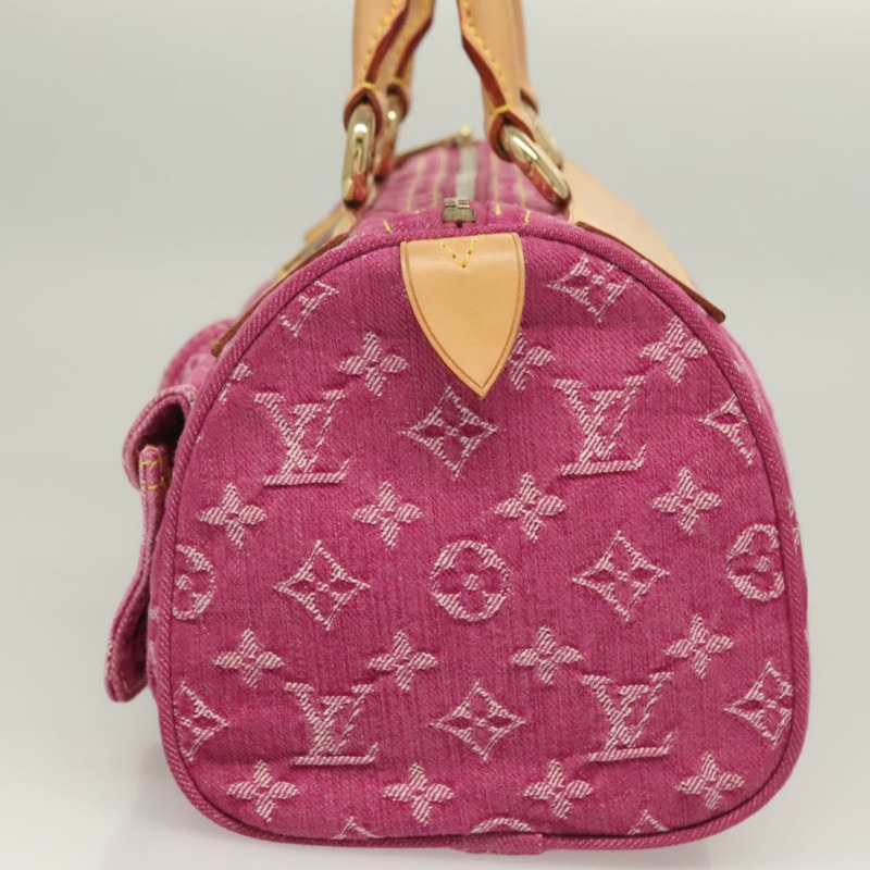 【日本直送】路易威登 Monogram Denim Neo Speedy 手提包粉紅色 M95019 LV 授權 127690SV-3