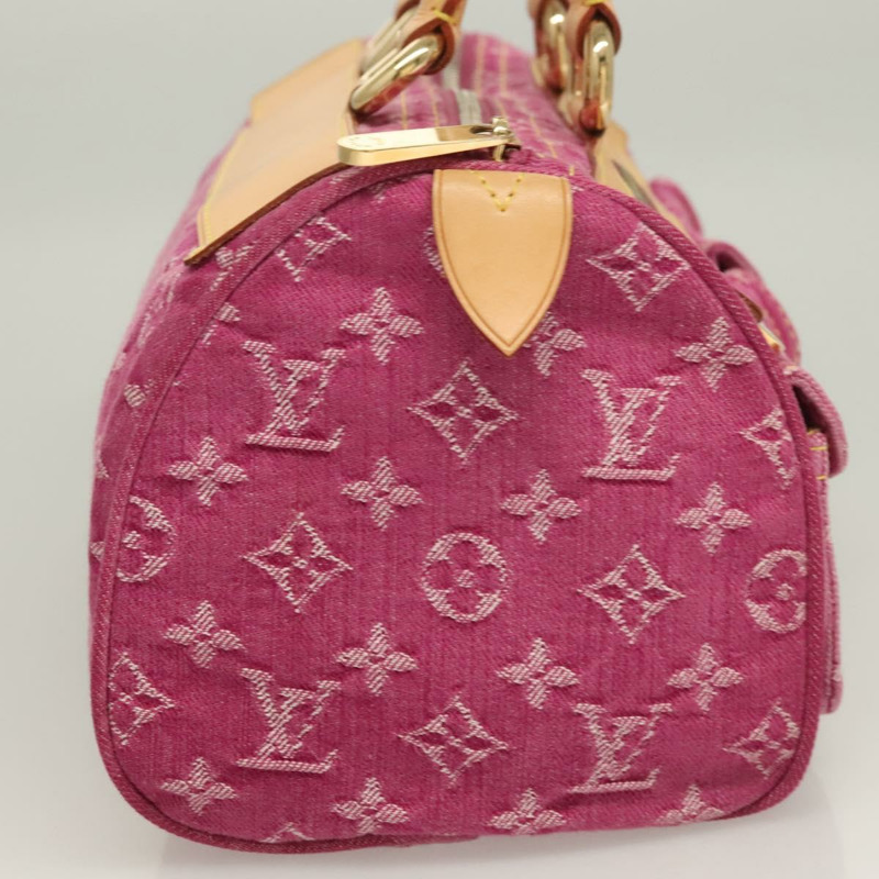 【日本直送】路易威登 Monogram Denim Neo Speedy 手提包粉紅色 M95019 LV 授權 127690SV-4