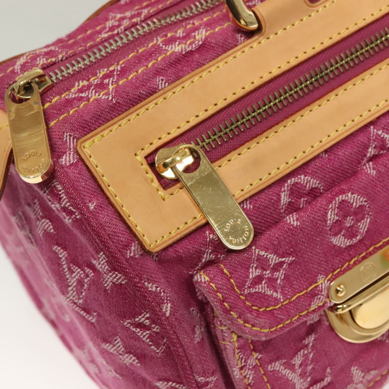 【日本直送】路易威登 Monogram Denim Neo Speedy 手提包粉紅色 M95019 LV 授權 127690SV-13