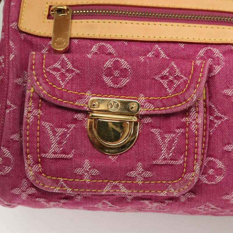 【日本直送】路易威登 Monogram Denim Neo Speedy 手提包粉紅色 M95019 LV 授權 127690SV-14