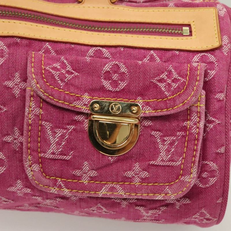 【日本直送】路易威登 Monogram Denim Neo Speedy 手提包粉紅色 M95019 LV 授權 127690SV-15