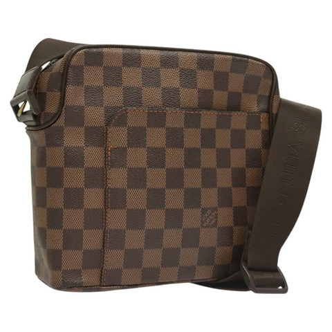 路易威登 Damier Ebene Olaf 小號單肩包 N41442 LV 正品 BA3322