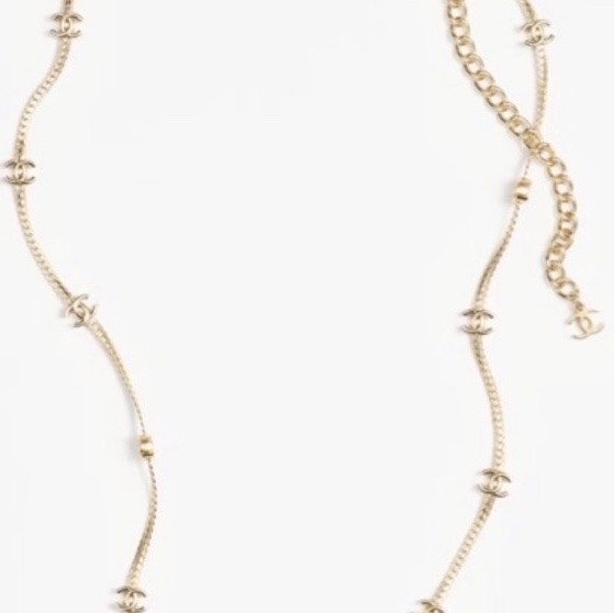 44100$專櫃價 全新  Chanel 蛇鏈 經典15花 全新 金色-4