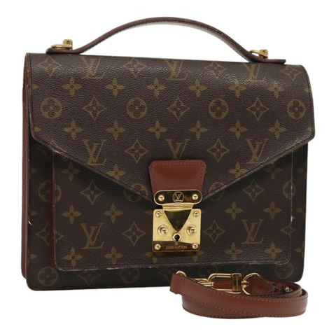 路易威登 Monogram Monceau 28 手提包 2way M51185 LV 正品 91363