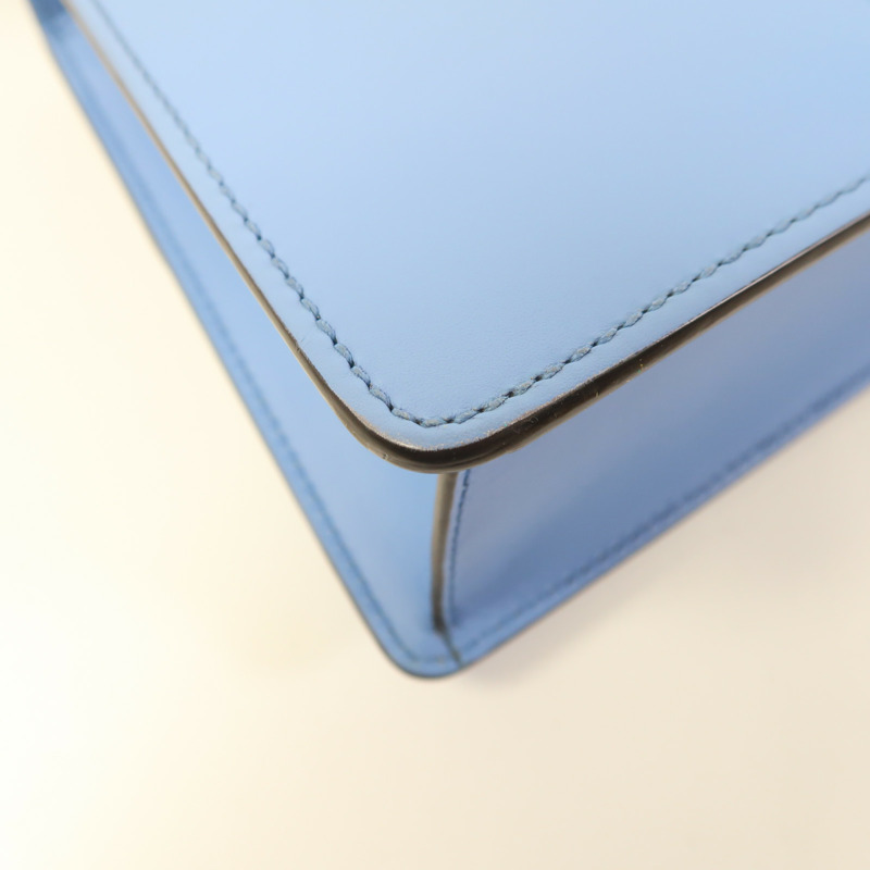 GUCCI 牛皮皮革Sylvie金扣肩背袋-14