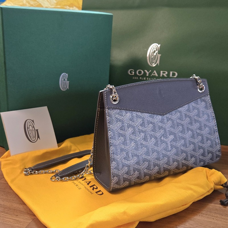Goyard Rouette Structuré Mini Bag - Grey | Goyard 迷你 Roulette - 灰-1
