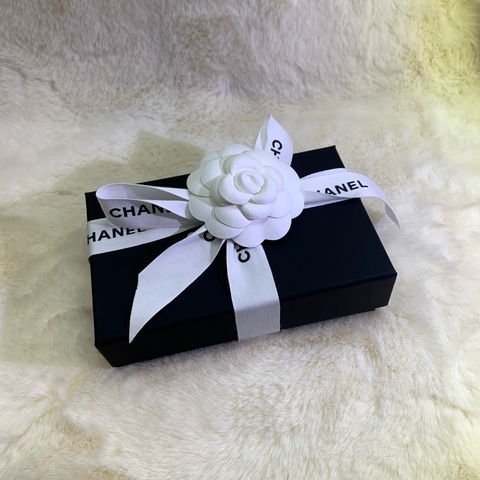 Chanel 新款 荔枝牛皮黑金卡包 有拉鏈