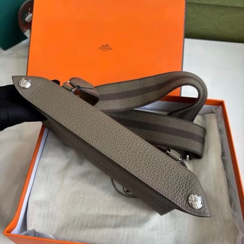 🌟Hermes🌈Videpoches🌟6T苔原灰🌟B Stamp🌟99新🌟togo皮🌟-3