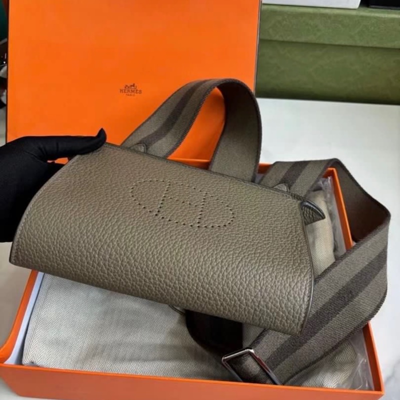 🌟Hermes🌈Videpoches🌟6T苔原灰🌟B Stamp🌟99新🌟togo皮🌟-5