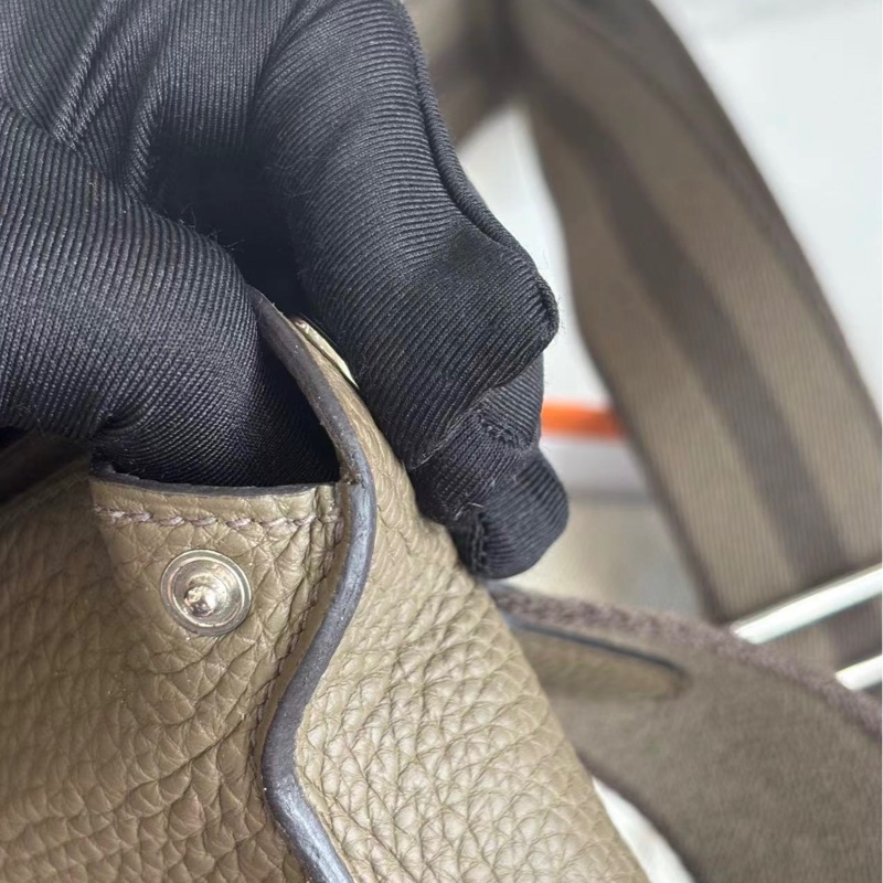 🌟Hermes🌈Videpoches🌟6T苔原灰🌟B Stamp🌟99新🌟togo皮🌟-8