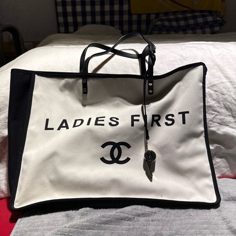 Chanel lady first tote bag