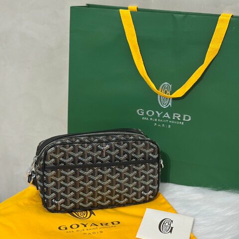 GOYARD Cap vert - 小號黑