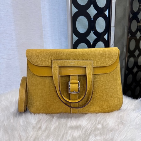 Hermes Helzen31 9D琥珀黃TC皮 近全新