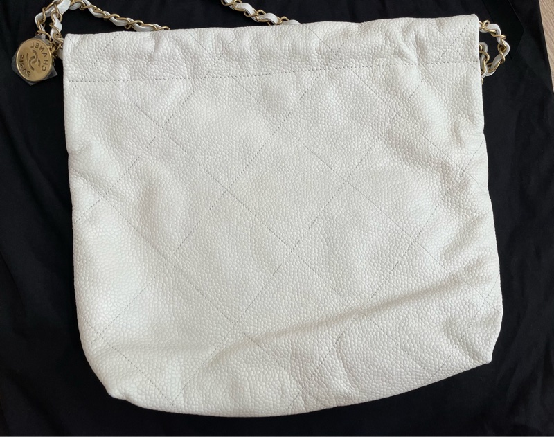 CHANEL 22 Handbag白金(小號)🫶-2